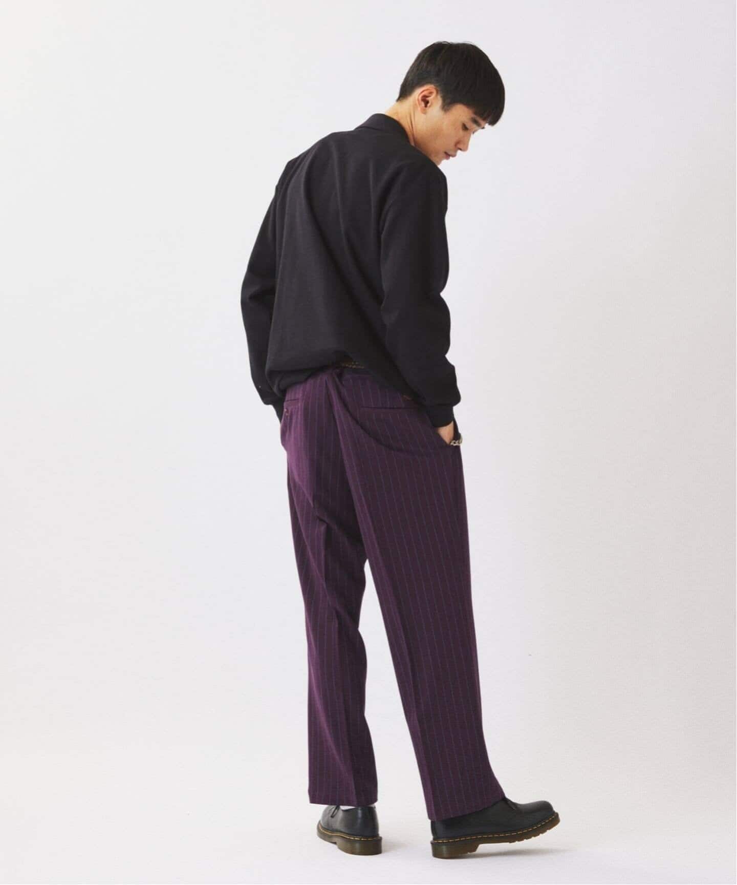 追加予約》Dickies / ディッキーズ 別注 ピンタック ワイドストライプ