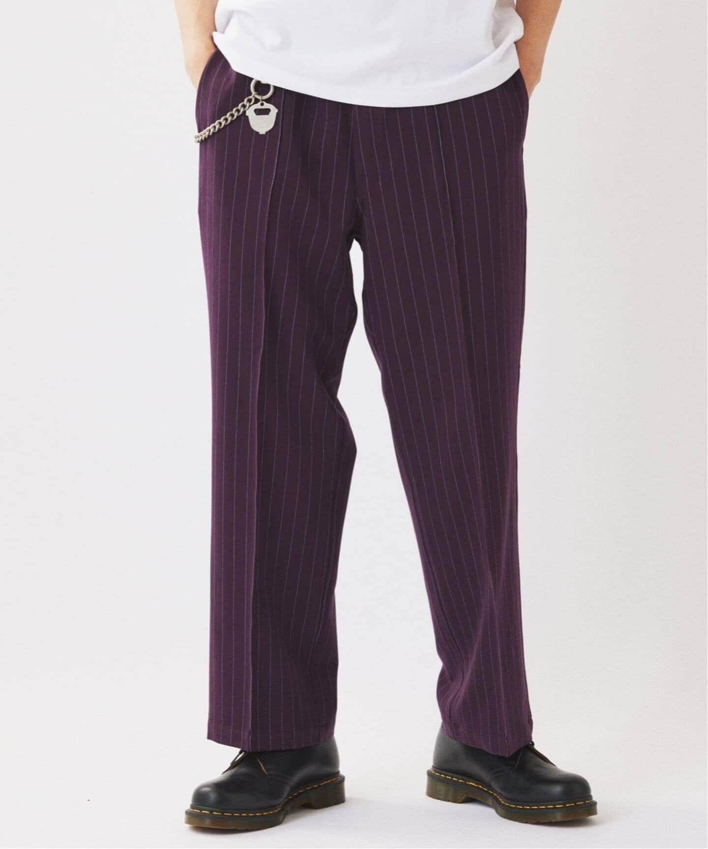 JOURNAL STANDARD / Dickies ピンストライプパンツ 追加予約》Dickies / ディッキーズ 別注 ピンタック ワイドストライプ