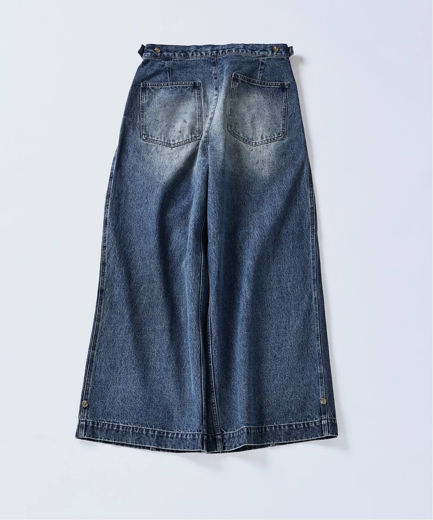 新品クレッシェントMサイズ デニムツイルキュロットパンツ J.S.Homestead / デニム キュロット パンツ（デニムパンツ・ジーンズ