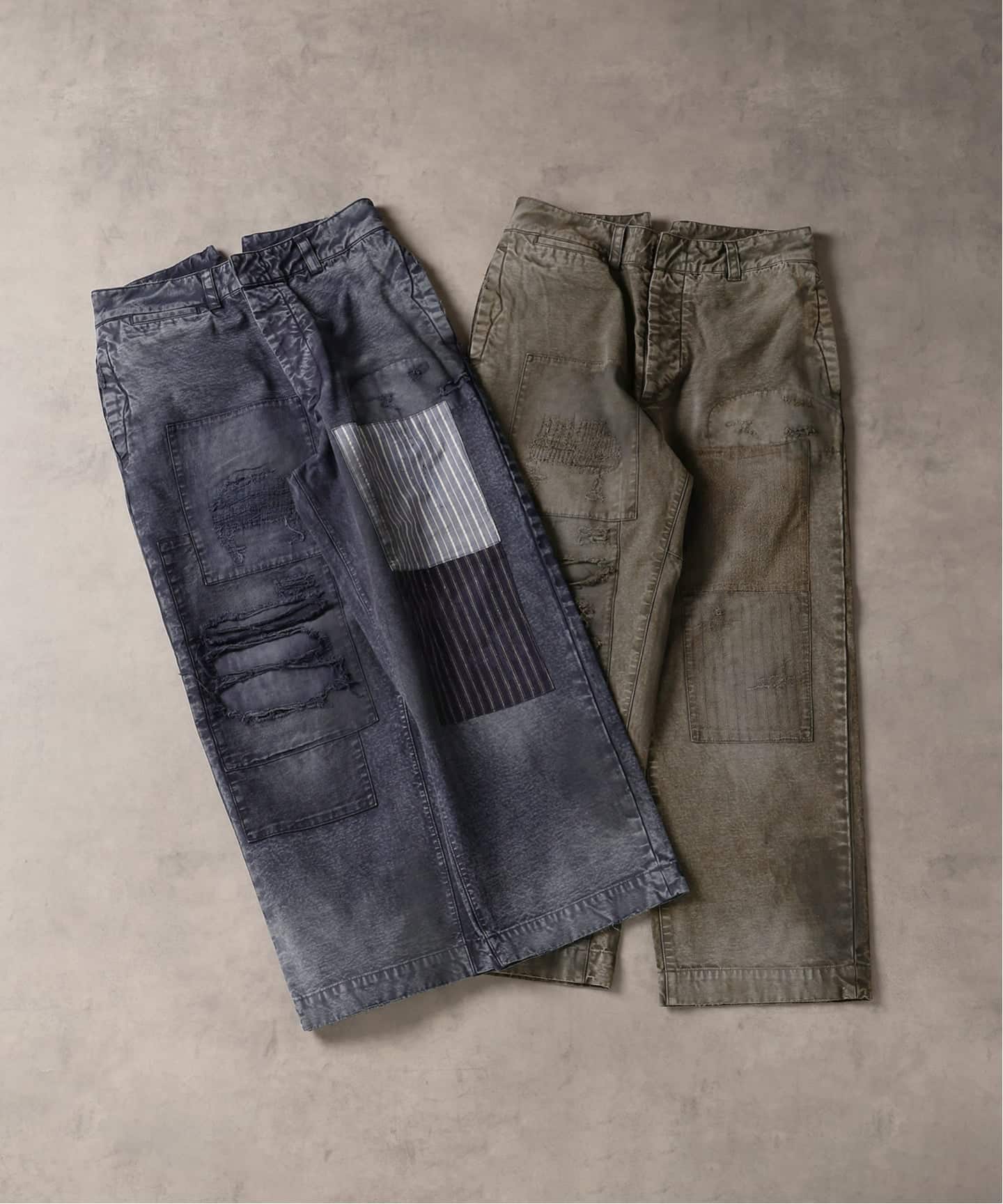 J.S.Homestead / ユーロ ワーク パッチワーク パンツ（その他パンツ