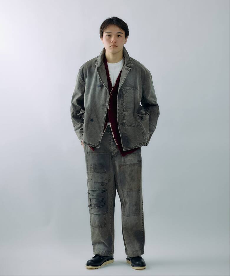 J.S.Homestead / ユーロ ワーク パッチワーク パンツ（その他パンツ 