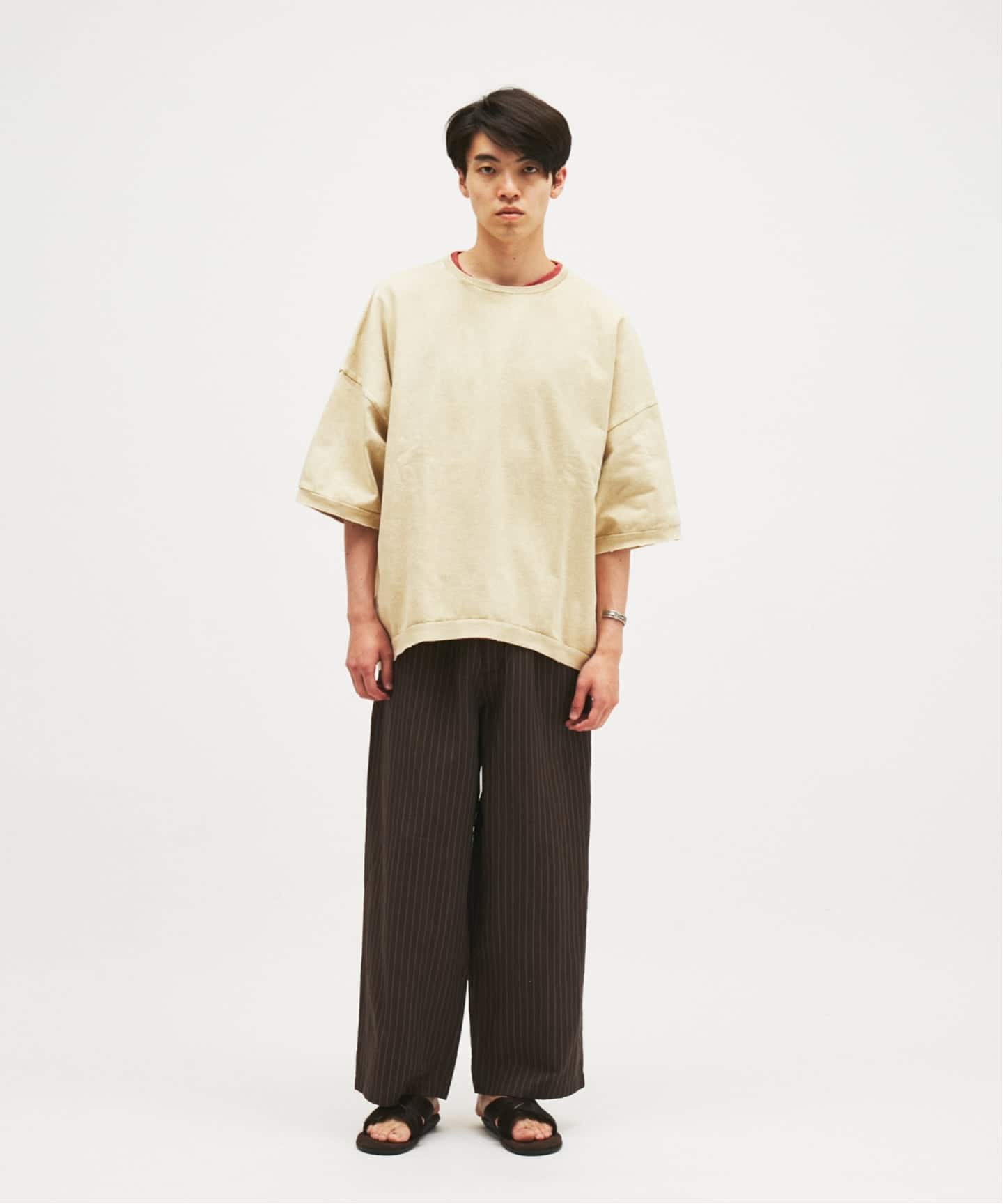 J.S.Homestead / ウール リネン ドラム パンツ（スラックス）｜JOURNAL