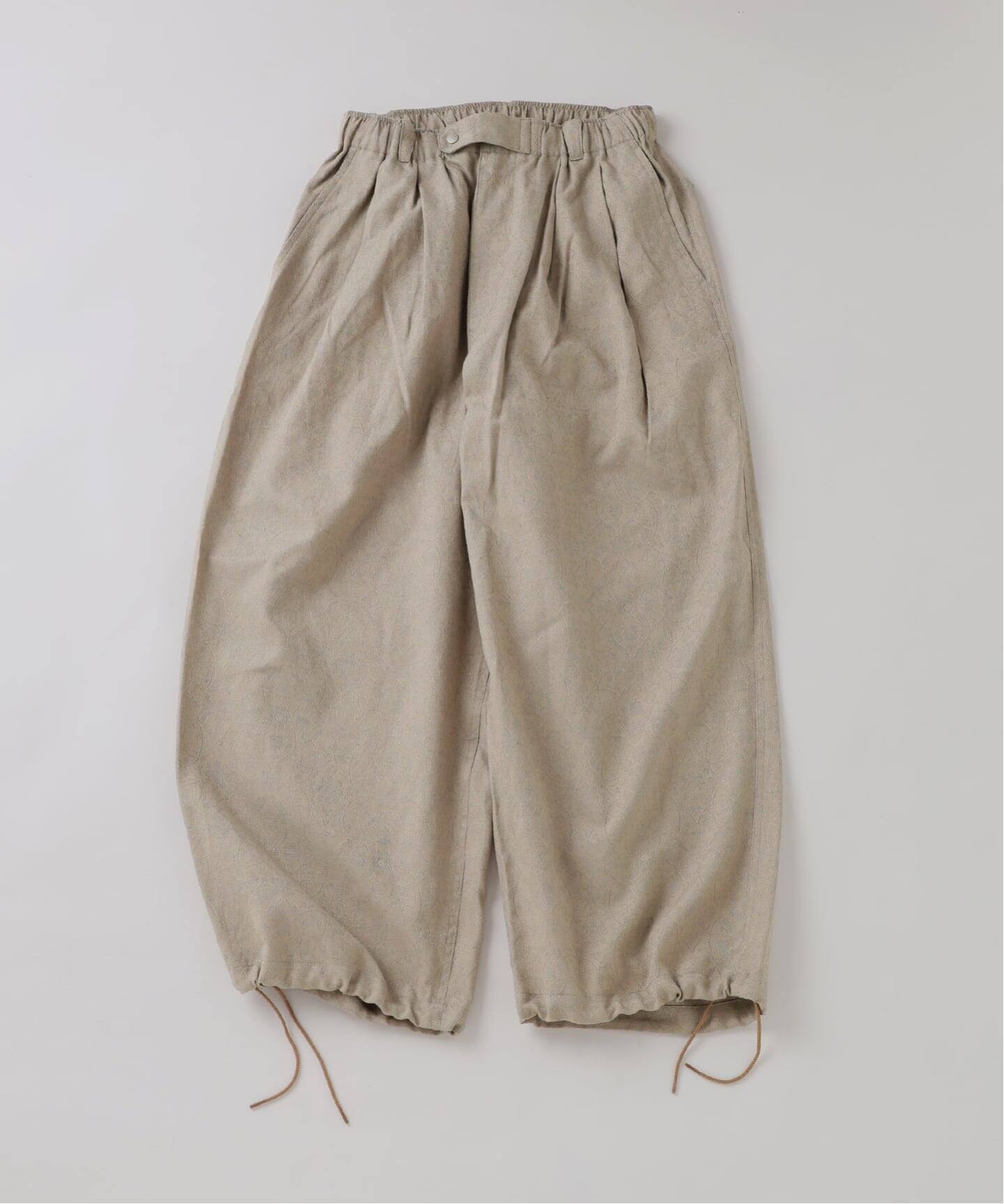 予約》J.S.Homestead / アラベスク エア クルー パンツ（スラックス