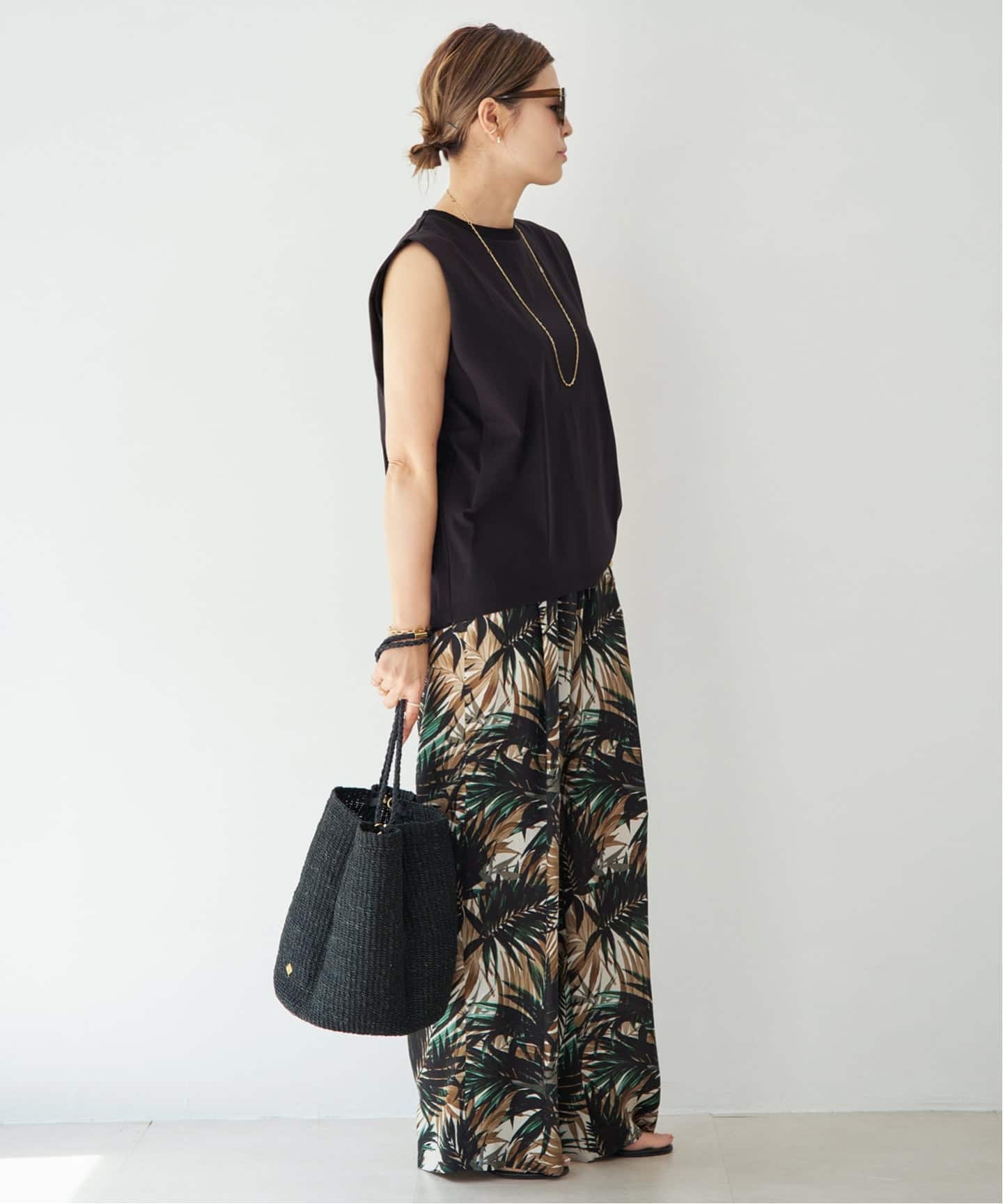 Botanical ワイドパンツ（その他パンツ）｜Deuxieme Classe