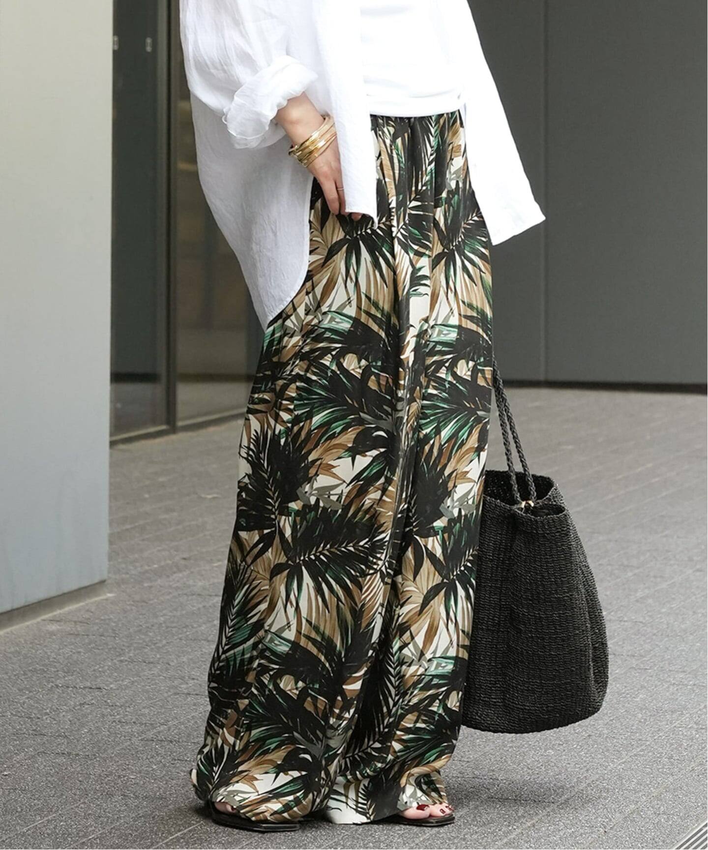 Botanical ワイドパンツ（その他パンツ）｜Deuxieme Classe