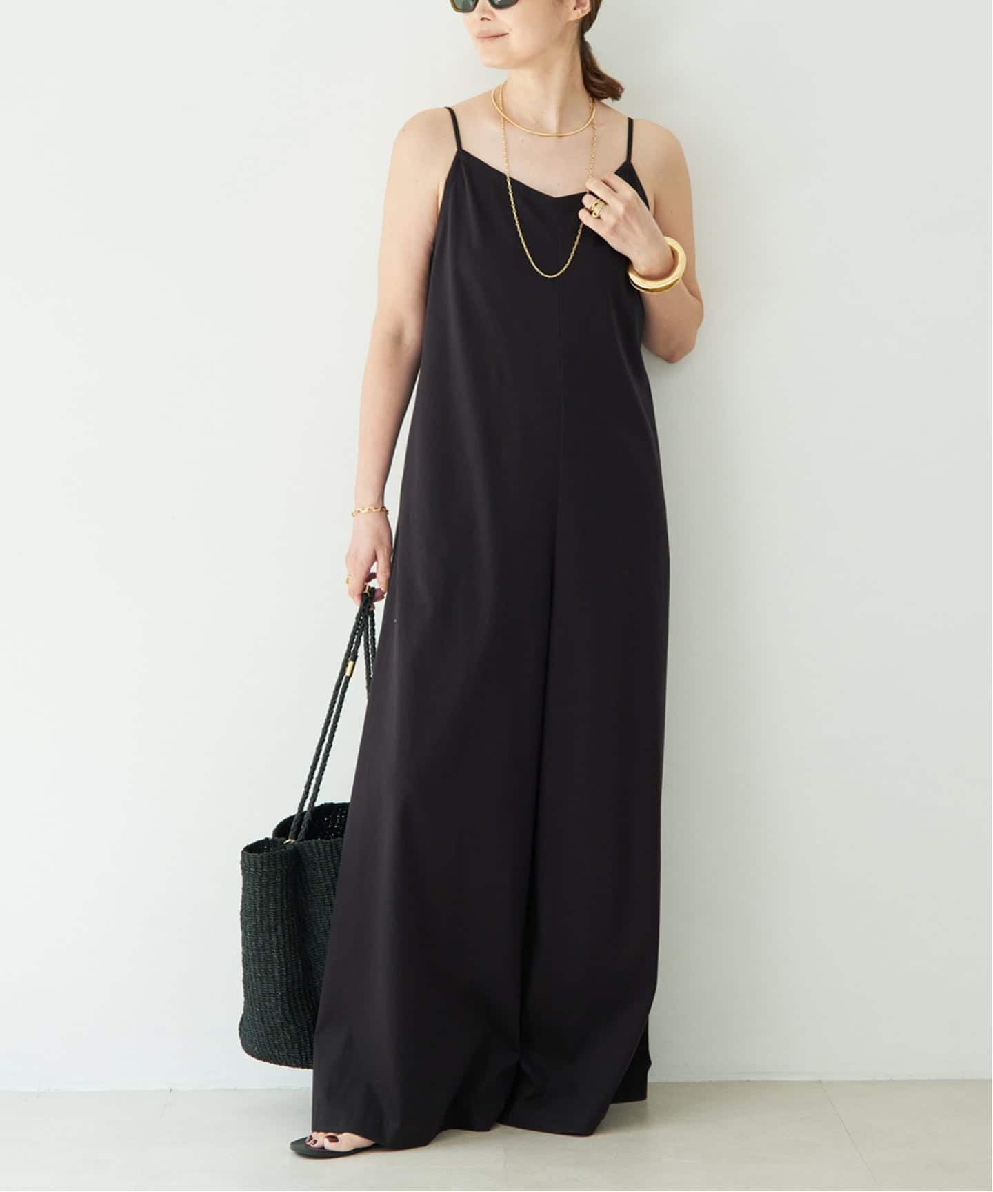 Smooth Baggy Cami オールインワン（つなぎ／オールインワン
