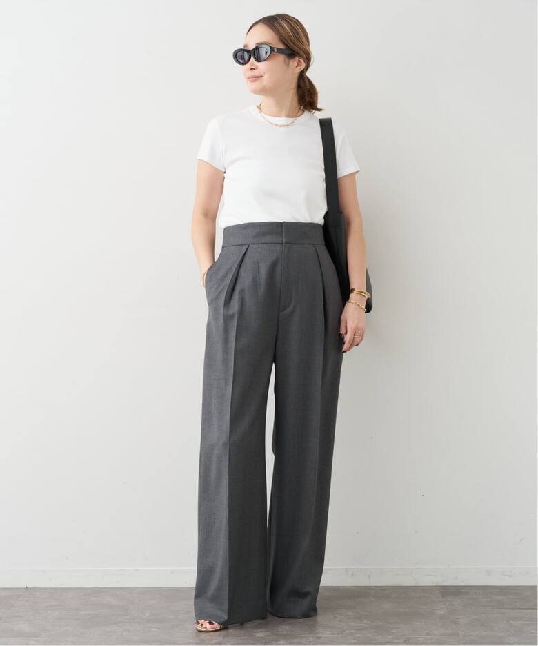 VICTORIAN HIGH WAIST パンツ（スラックス）｜Deuxieme Classe 