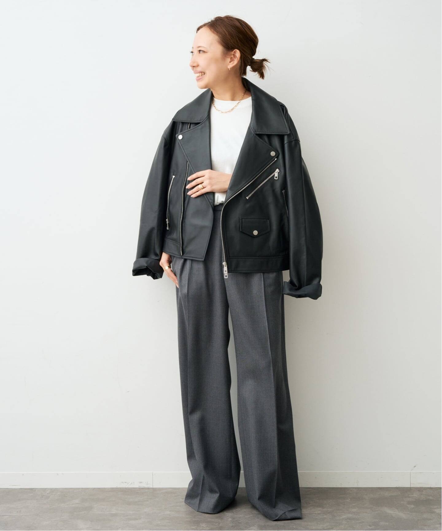 VICTORIAN HIGH WAIST パンツ（スラックス）｜Deuxieme Classe