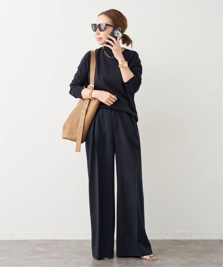 VICTORIAN HIGH WAIST パンツ（スラックス）｜Deuxieme Classe 