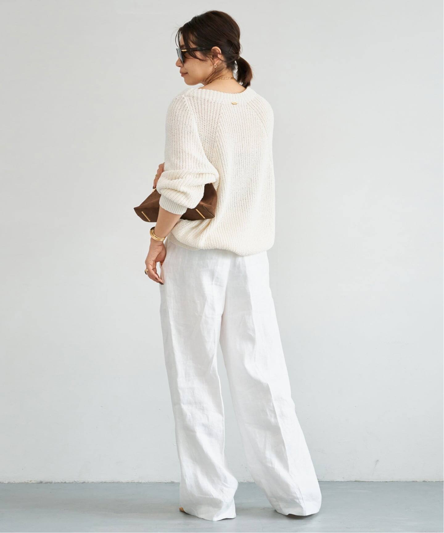 OGLINEN Wタックパンツ（スラックス）｜Deuxieme Classe