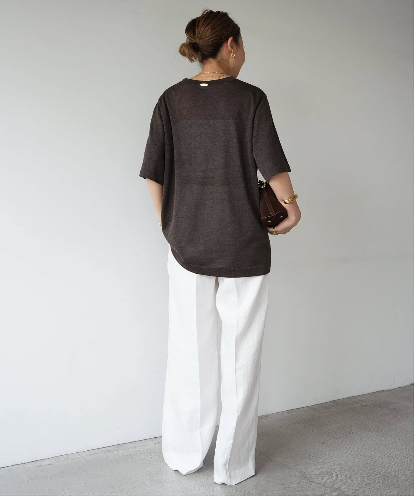 OGLINEN Wタックパンツ（スラックス）｜Deuxieme Classe