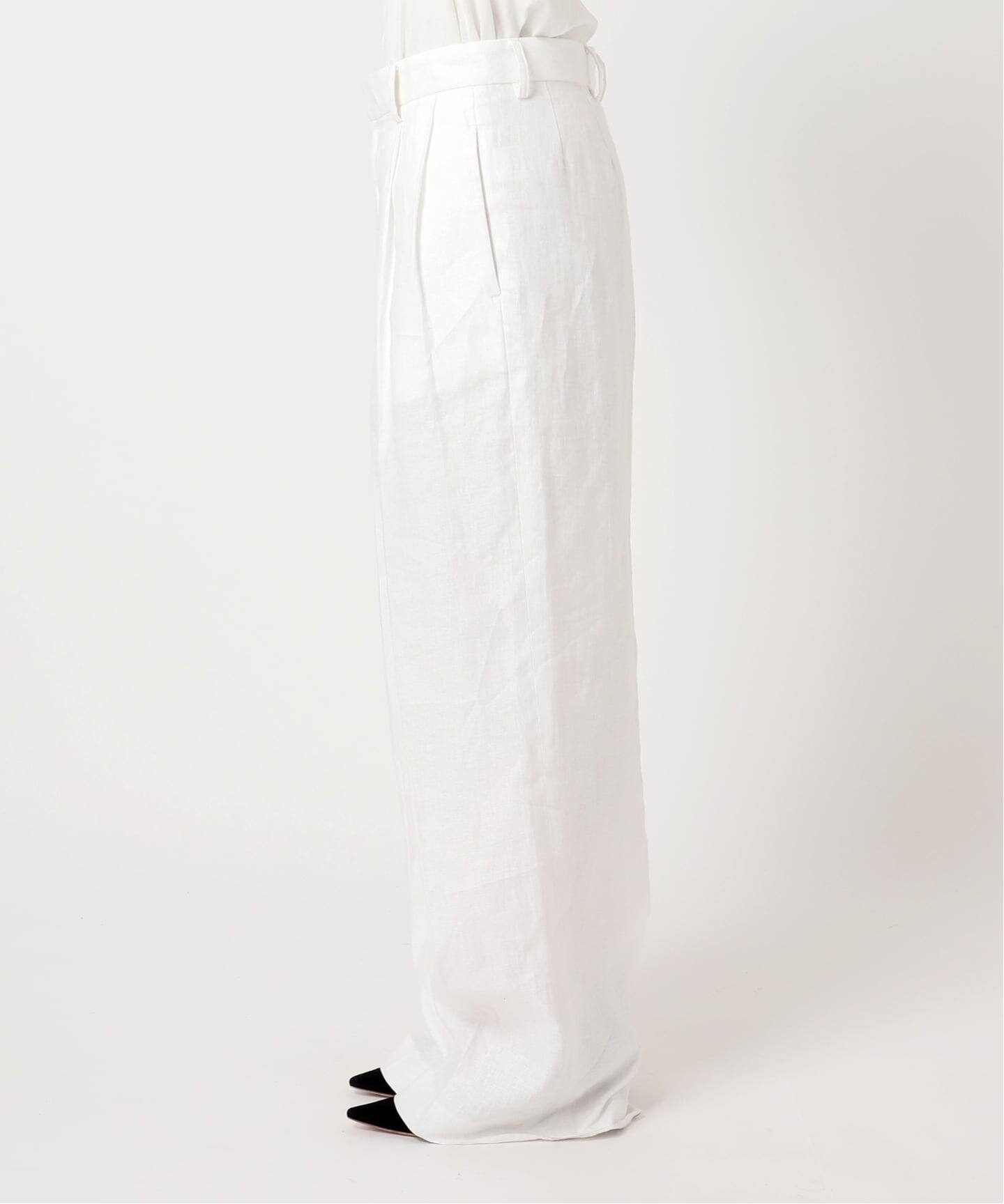 OGLINEN Wタックパンツ（スラックス）｜Deuxieme Classe