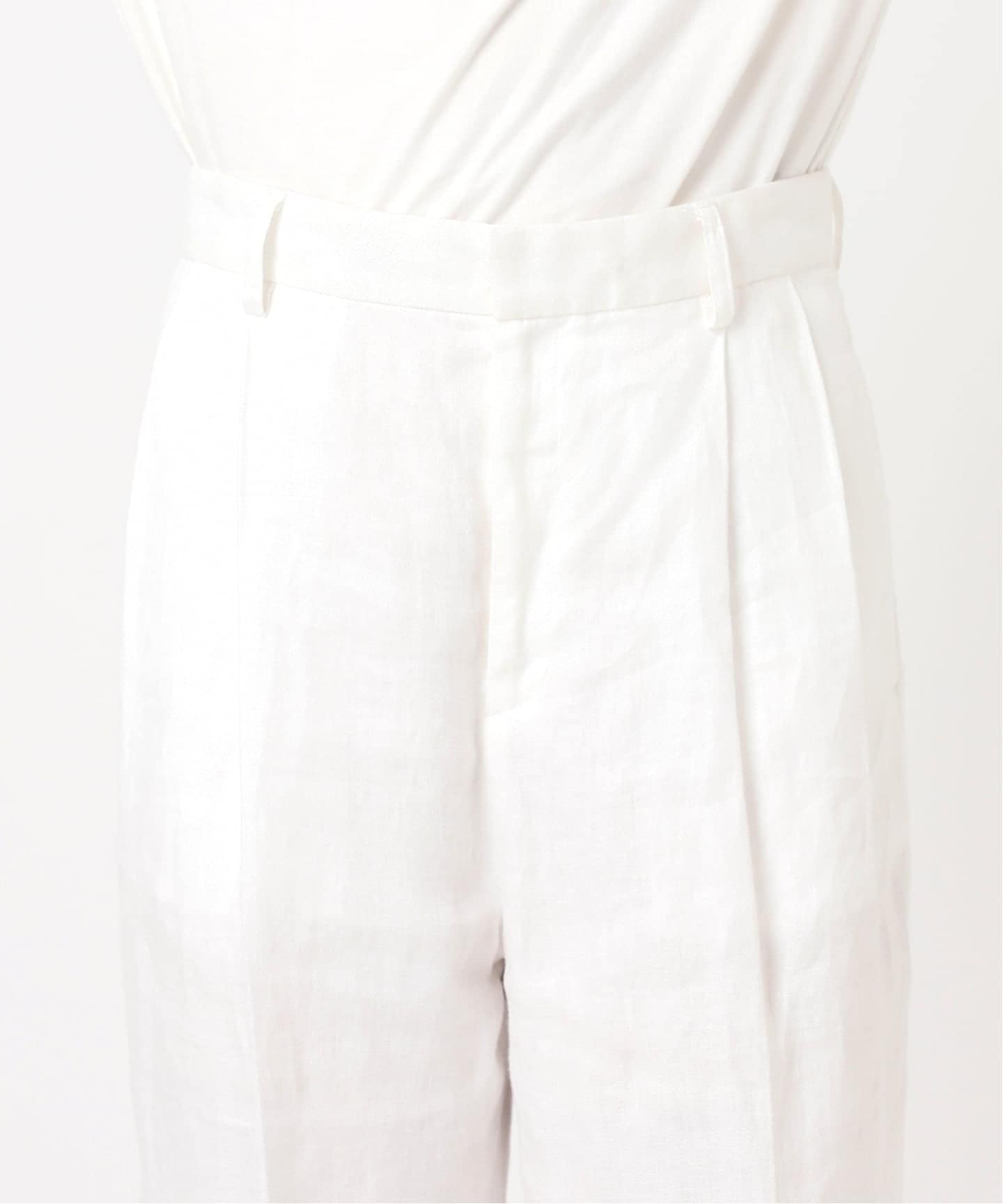 OGLINEN Wタックパンツ（スラックス）｜Deuxieme Classe