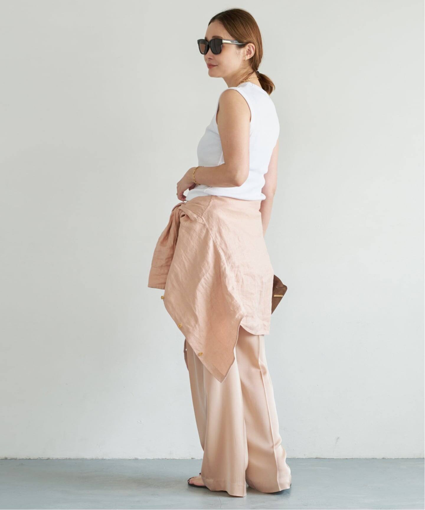 SILK SATIN イージーパンツ(その他パンツ)|Deuxieme Classe SILK SATIN イージーパンツ(その他パンツ)|Deuxieme Classe