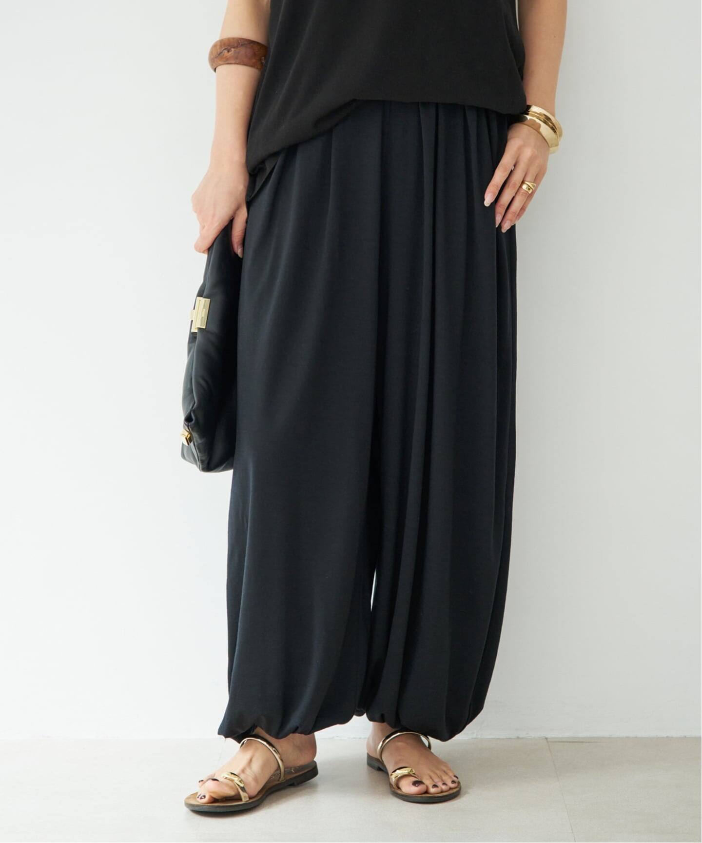Prime wool harem パンツ（その他パンツ）｜Deuxieme Classe