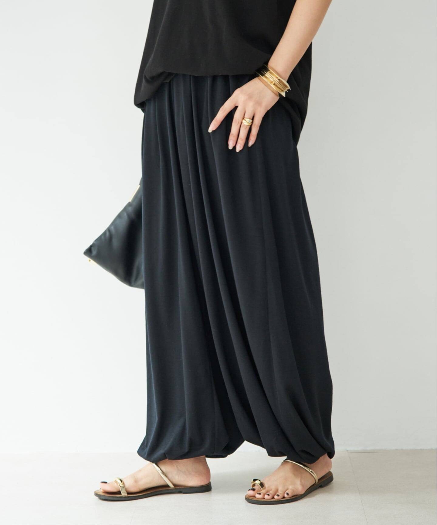 Deuxieme Classe Wool knit パンツ Prime wool harem パンツ（その他パンツ）｜Deuxieme Classe
