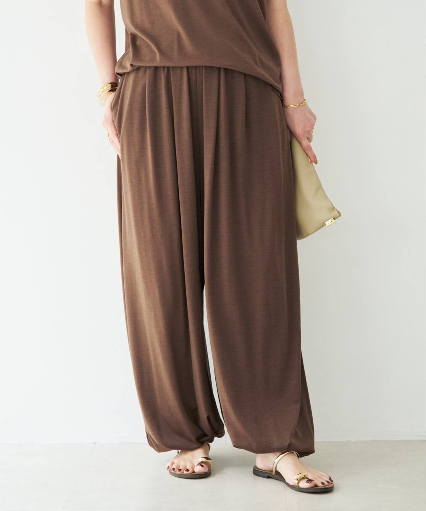 Prime wool harem パンツ（その他パンツ）｜Deuxieme Classe