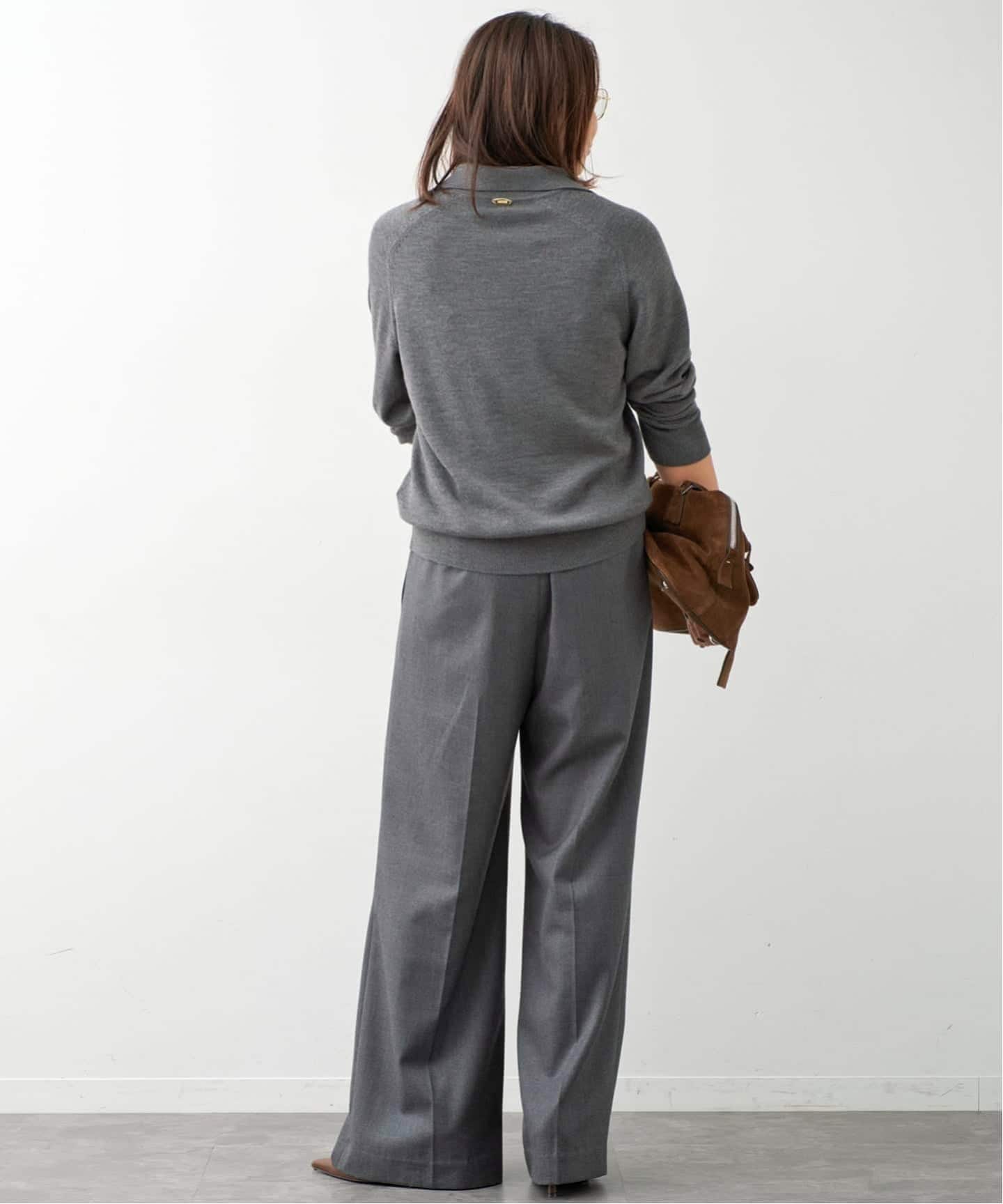 WOOL TUCK パンツ（スラックス）｜Deuxieme Classe（ドゥーズィエム