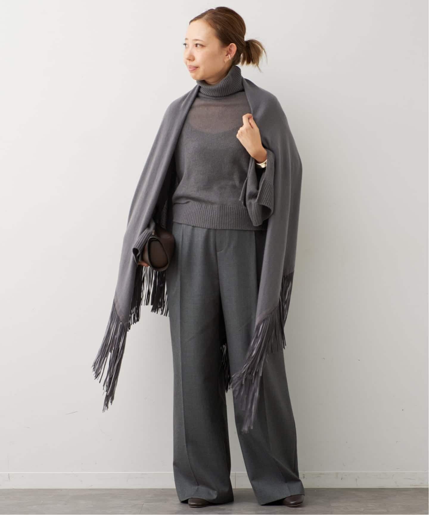 WOOL TUCK パンツ（スラックス）｜Deuxieme Classe（ドゥーズィエム