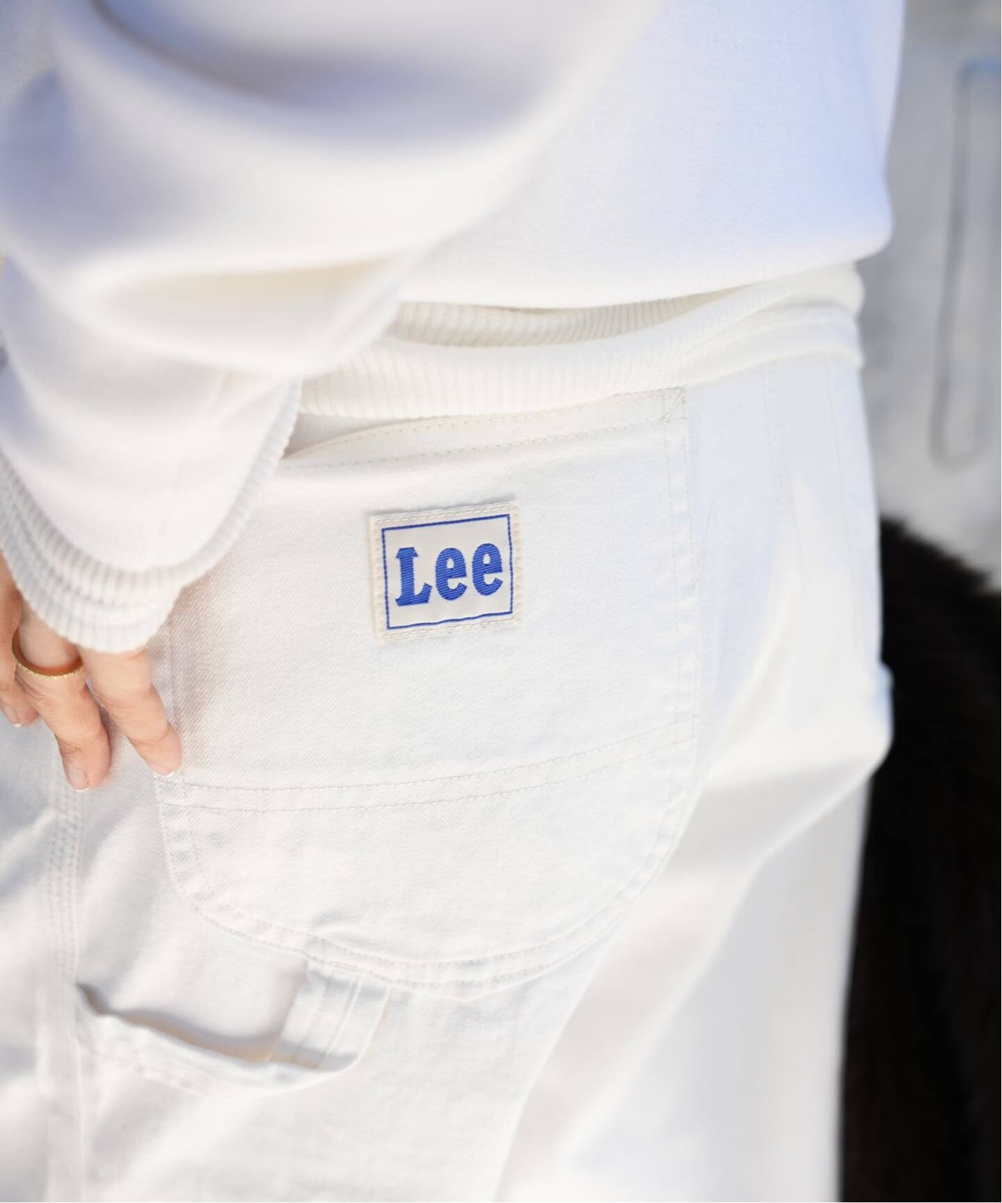 ドゥーズィエムクラス　Lee painter デニム ホワイト 34 新品 Deuxieme classe Lee別注ペインターデニム 34 ホワイト