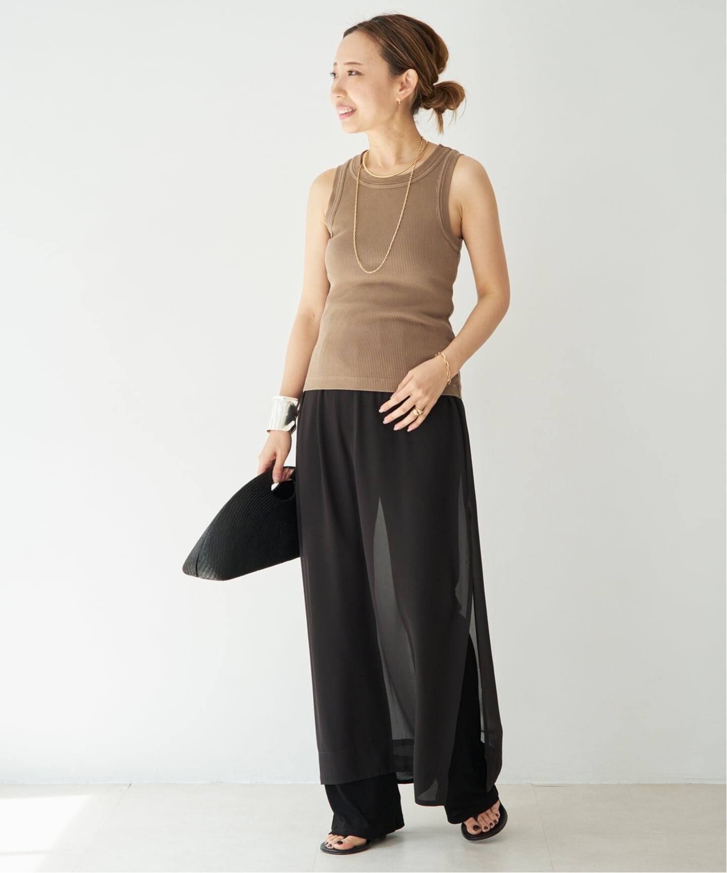Rayon リブパンツ(その他パンツ)|Deuxieme Classe(ドゥーズィエム Rayon リブパンツ(その他パンツ)|Deuxieme Classe(ドゥーズィエム