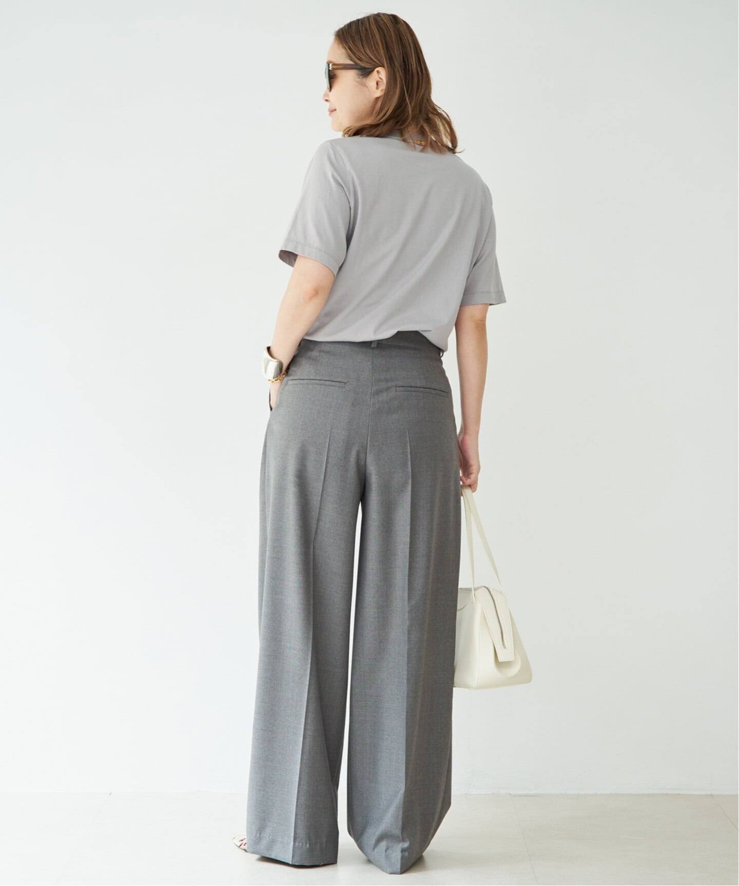 Tapered タックパンツ（スラックス）｜Deuxieme Classe