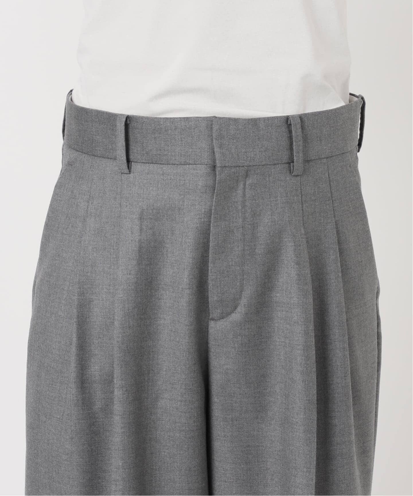 Tapered タックパンツ（スラックス）｜Deuxieme Classe