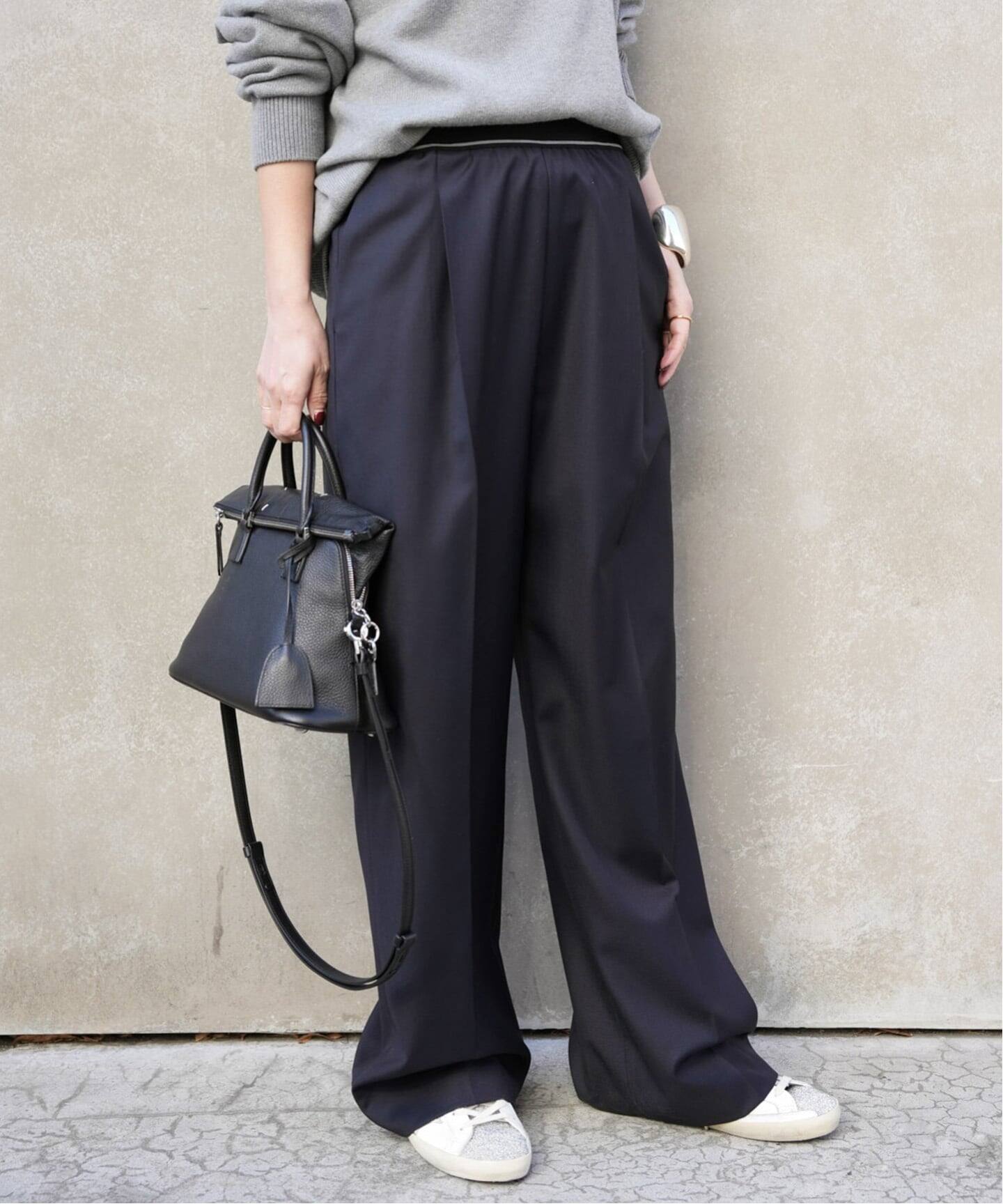 Elastic Waist パンツ（スラックス）｜Deuxieme Classe