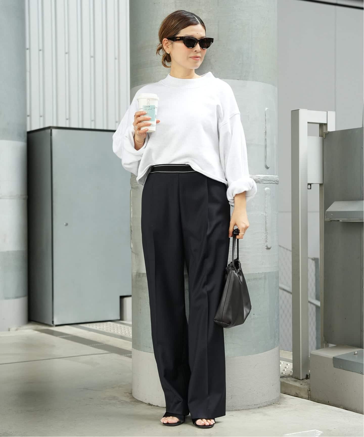 Elastic Waist パンツ（スラックス）｜Deuxieme Classe