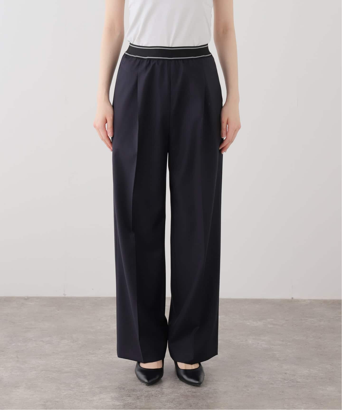 Elastic Waist パンツ（スラックス）｜Deuxieme Classe