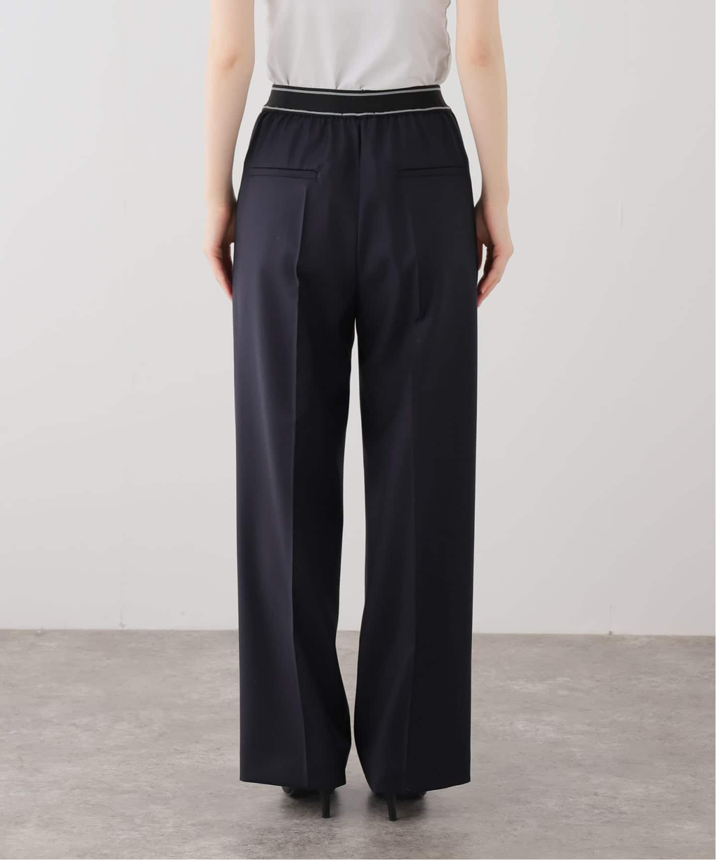 Elastic Waist パンツ（スラックス）｜Deuxieme Classe