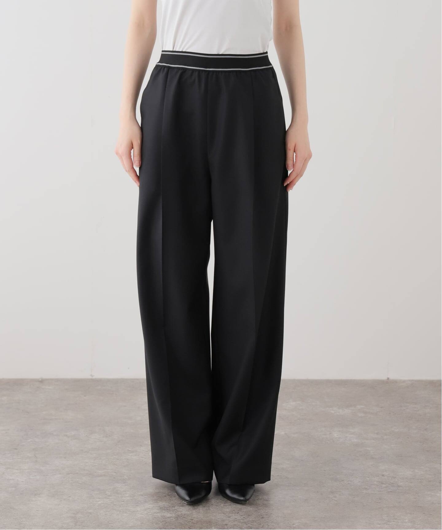 Elastic Waist パンツ（スラックス）｜Deuxieme Classe