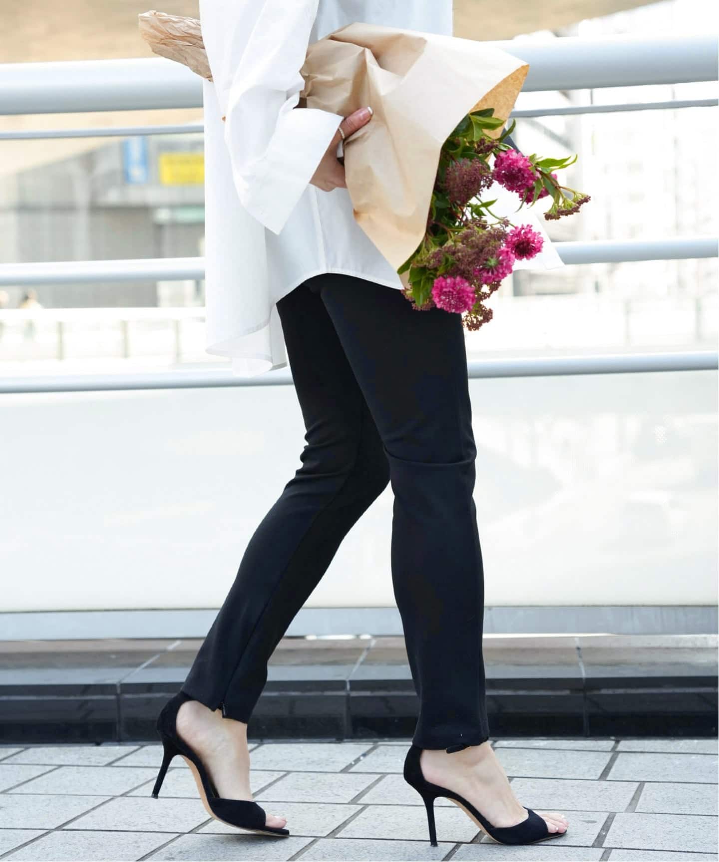 予約》Zip レギンス パンツ（その他パンツ）｜Deuxieme Classe