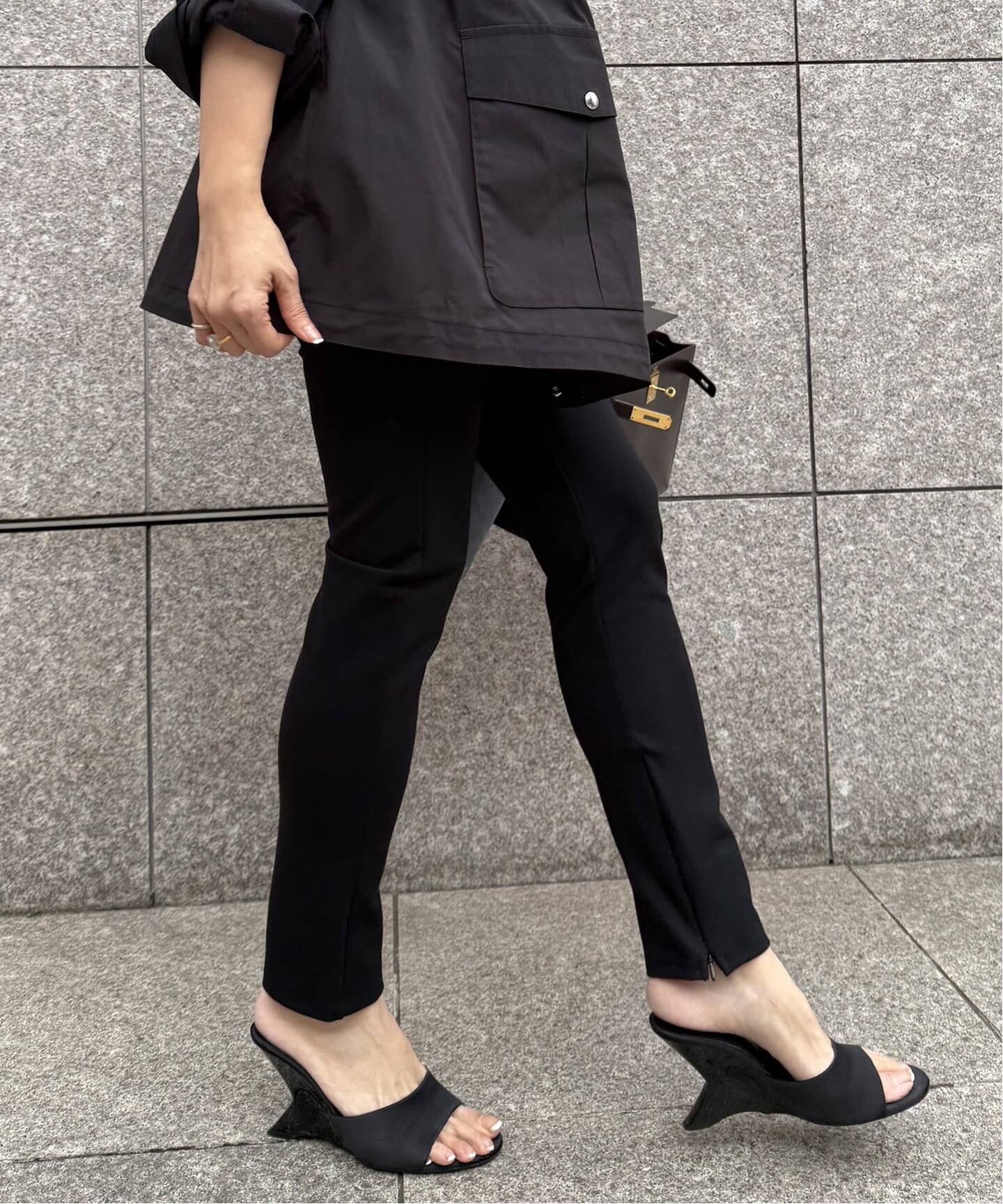 Zip レギンス パンツ（その他パンツ）｜Deuxieme Classe