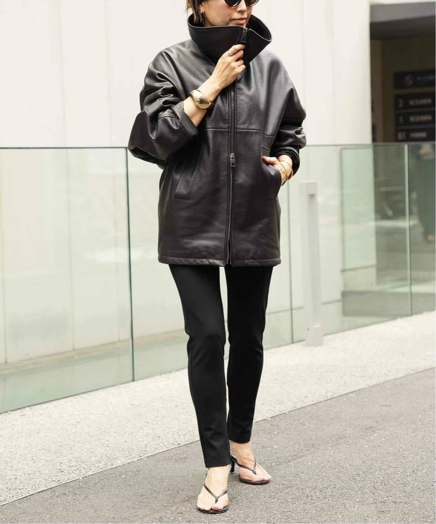 Zip レギンス パンツ（その他パンツ）｜Deuxieme Classe