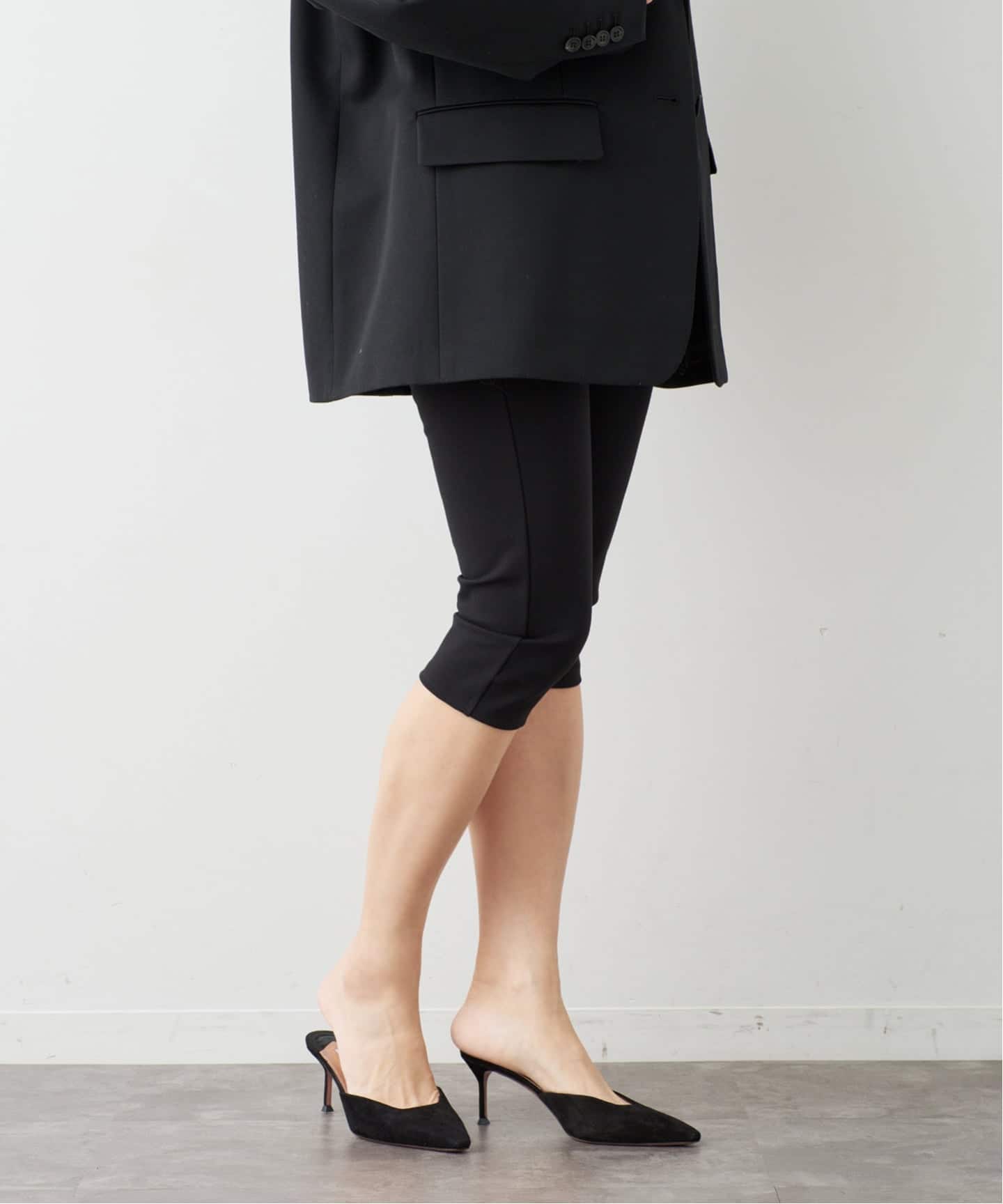 【新品タグ付き】MUSE ドゥーズィエムクラス CAPRI RIB レギンス Capri レギンス パンツ（その他パンツ）｜Deuxieme Classe