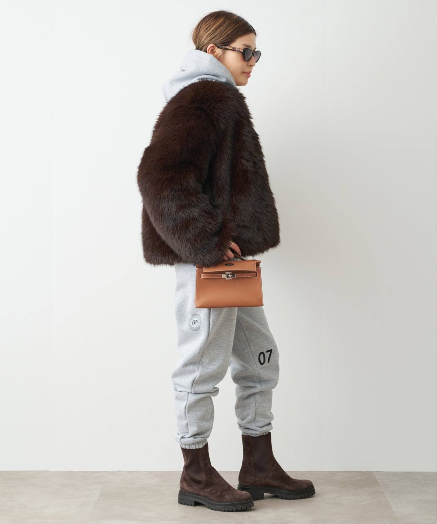 Deuxieme Classe ロゴスエット Deuxieme Classe（ドゥーズィエムクラス） スウェットパンツ ジャージ