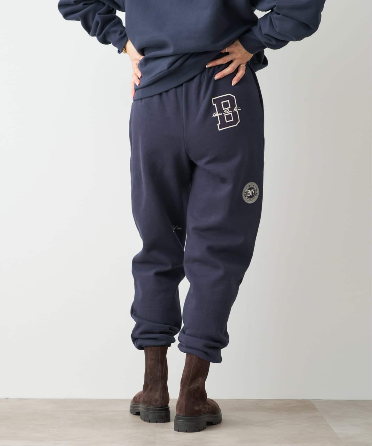 Deuxieme Classe ロゴスウェット　PEACEFUL DEUXIEME CLASSE - Deuxieme Classe PEACEFUL ロゴスウェットの通販 by