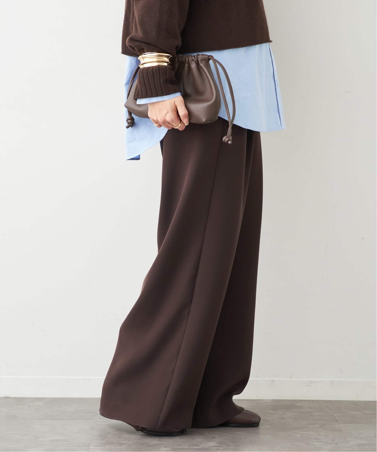 MUSE de Deuxieme Classe *Easy Wide パンツ MUSE de Deuxieme Classe＊Easy wide パンツ Deuxieme Classe」 「MUSE