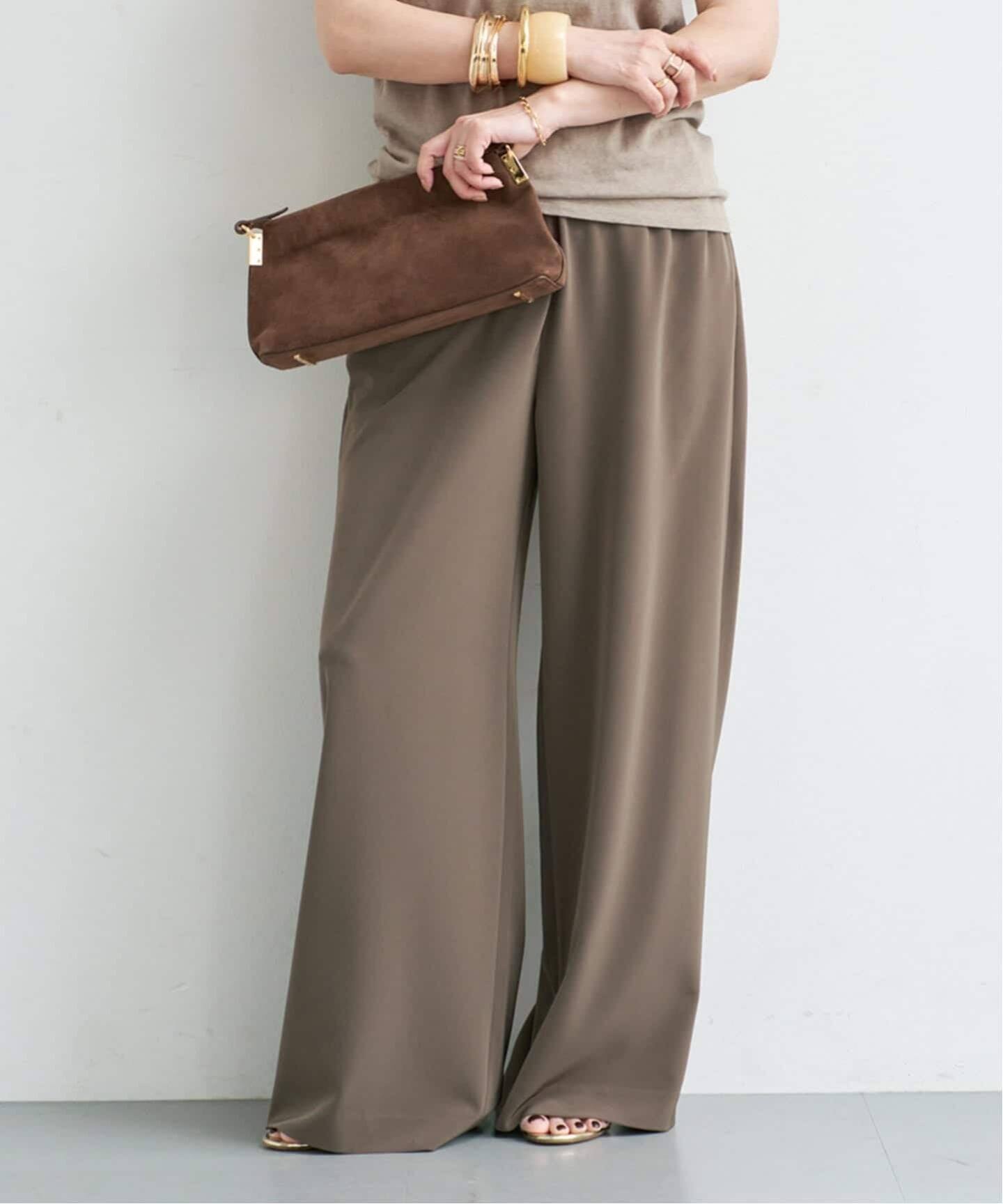 【新品】ドゥーズィエムクラス Effortless パンツ　カーキ　34 追加 Effortless パンツ（その他パンツ）｜Deuxieme Classe