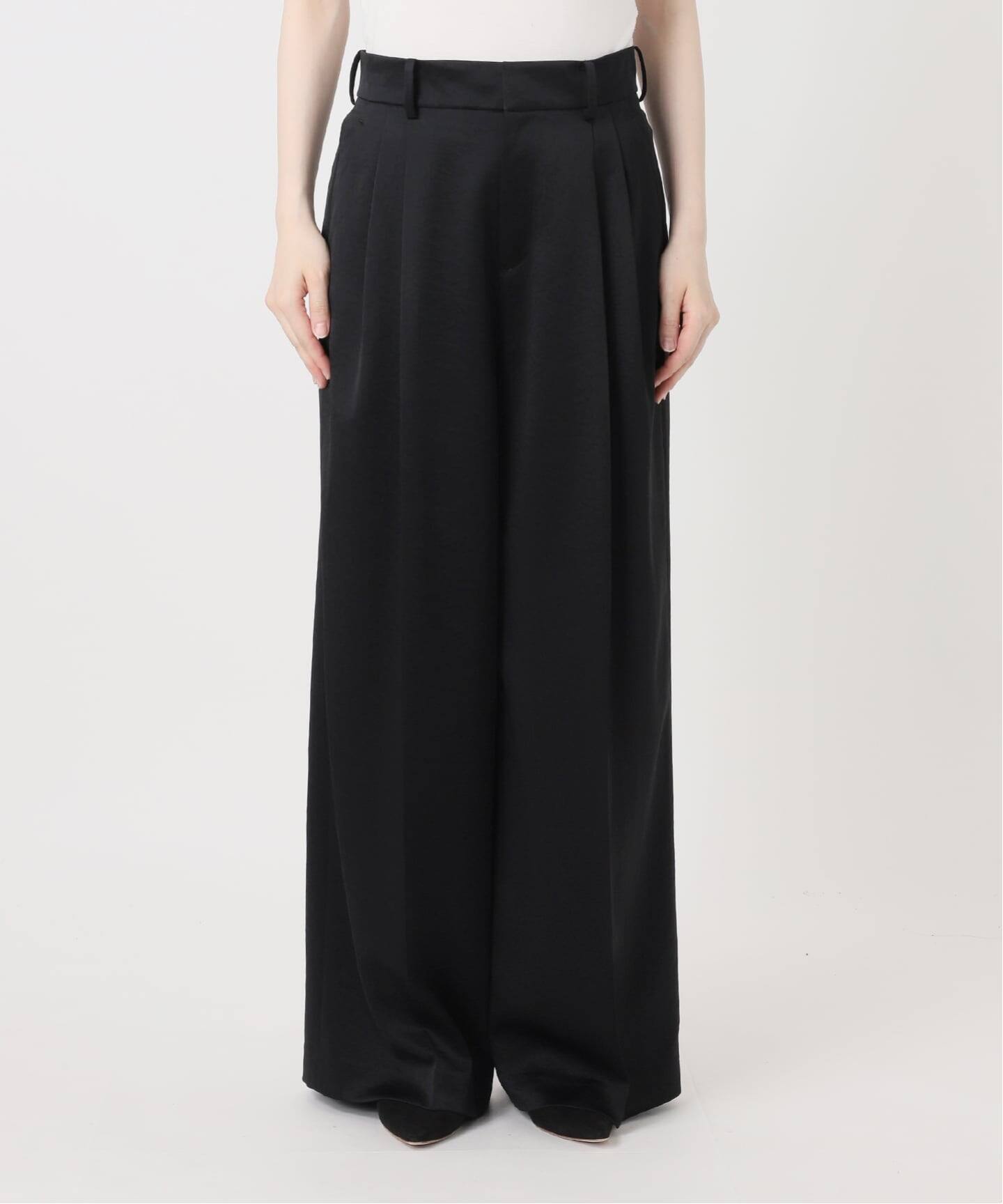 Minimal Satin パンツ（スラックス）｜Deuxieme Classe