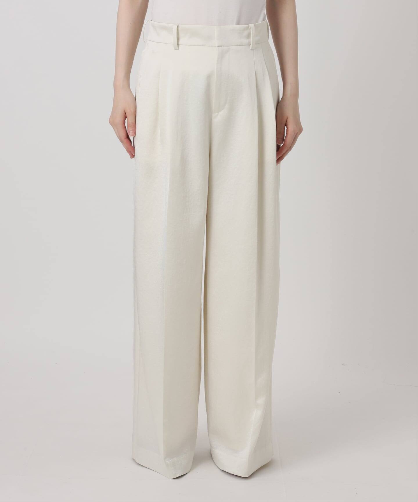 Minimal Satin パンツ（スラックス）｜Deuxieme Classe