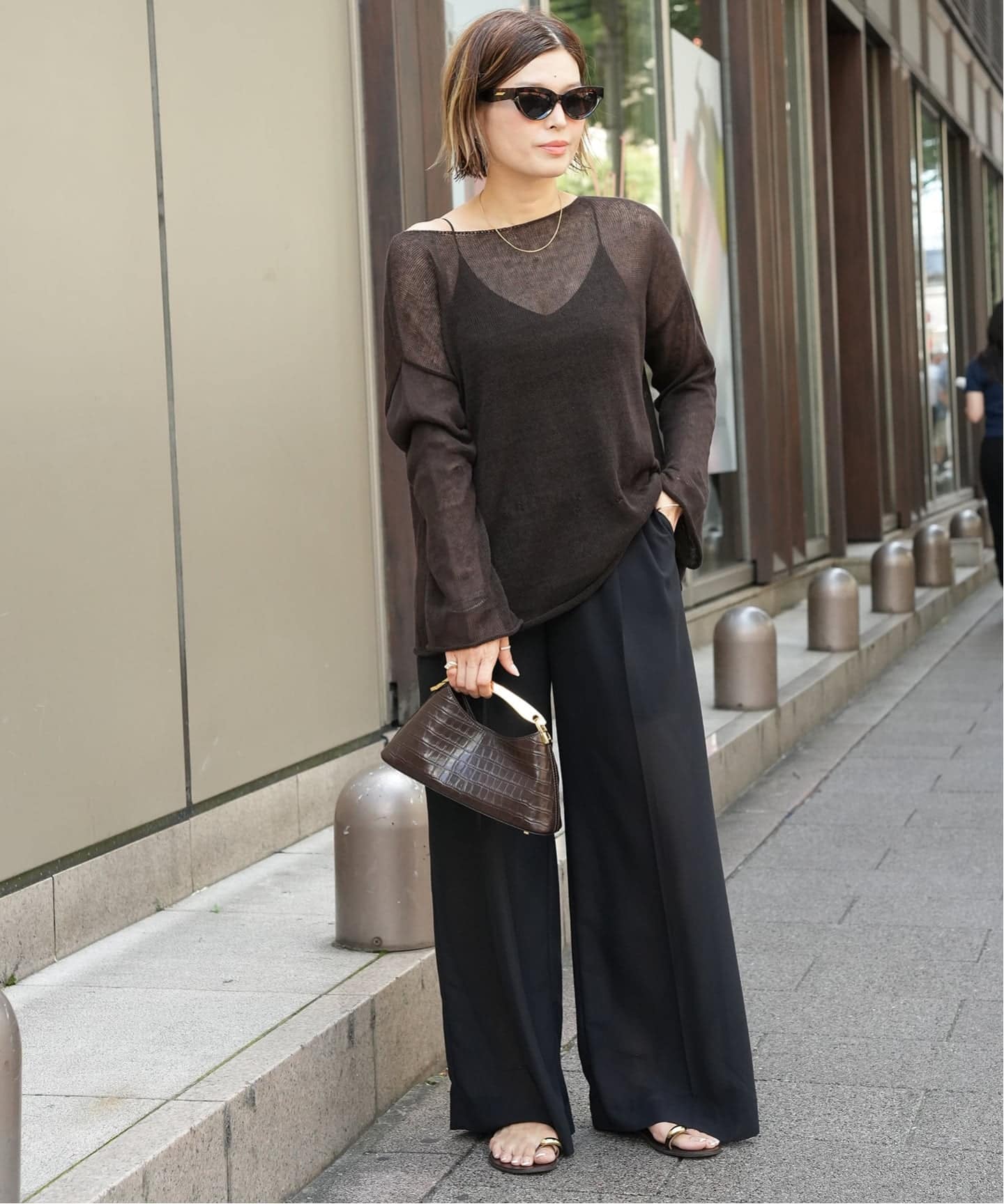 Minimal Sheer パンツ（スラックス）｜Deuxieme Classe