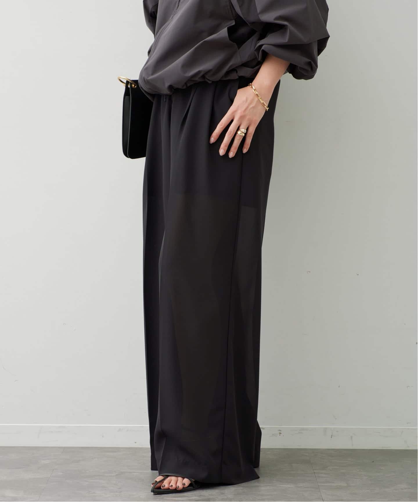 Minimal Sheer パンツ（スラックス）｜Deuxieme Classe