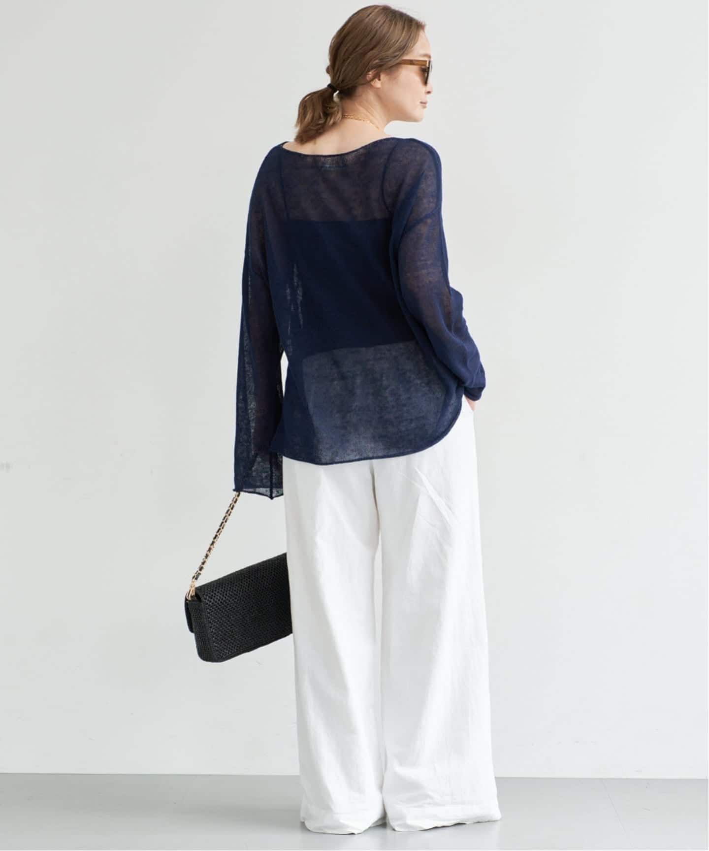 Cotton Linen Relax パンツ（その他パンツ）｜Deuxieme Classe