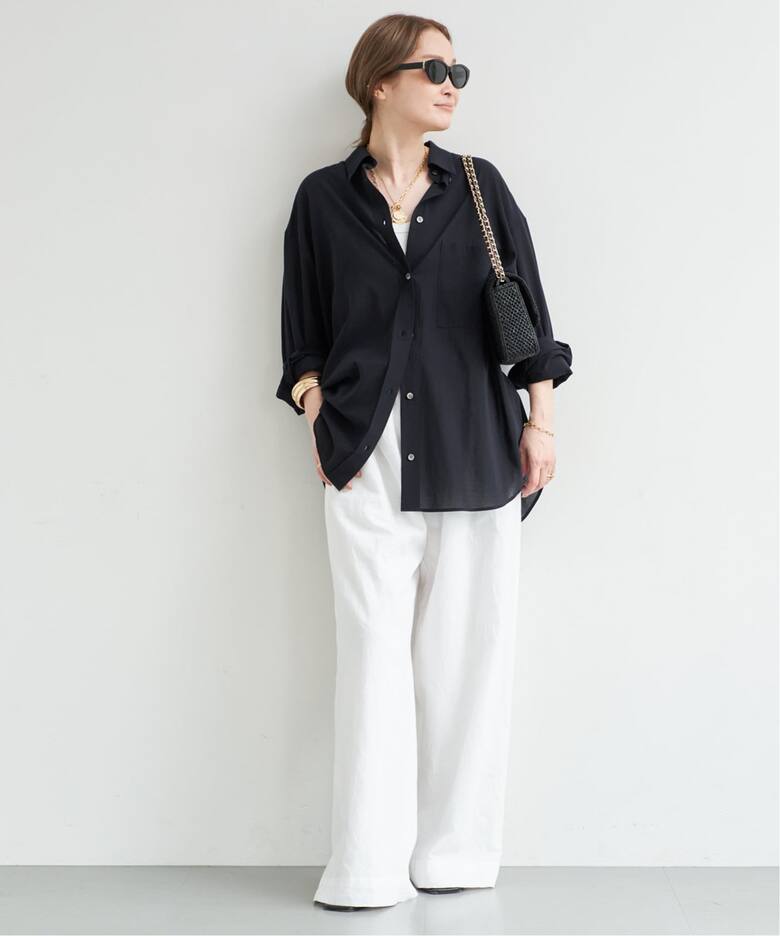 Cotton Linen Relax パンツ（その他パンツ）｜Deuxieme Classe 