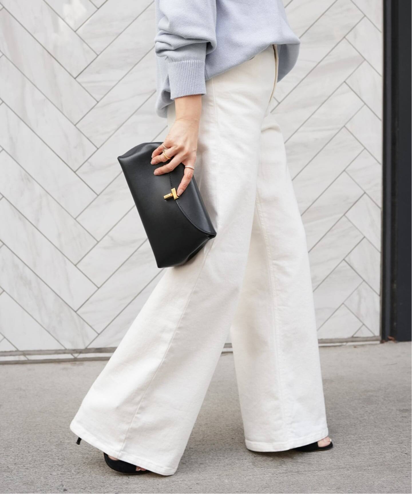 Loose Jeans (white)（デニムパンツ・ジーンズ）｜Deuxieme Classe