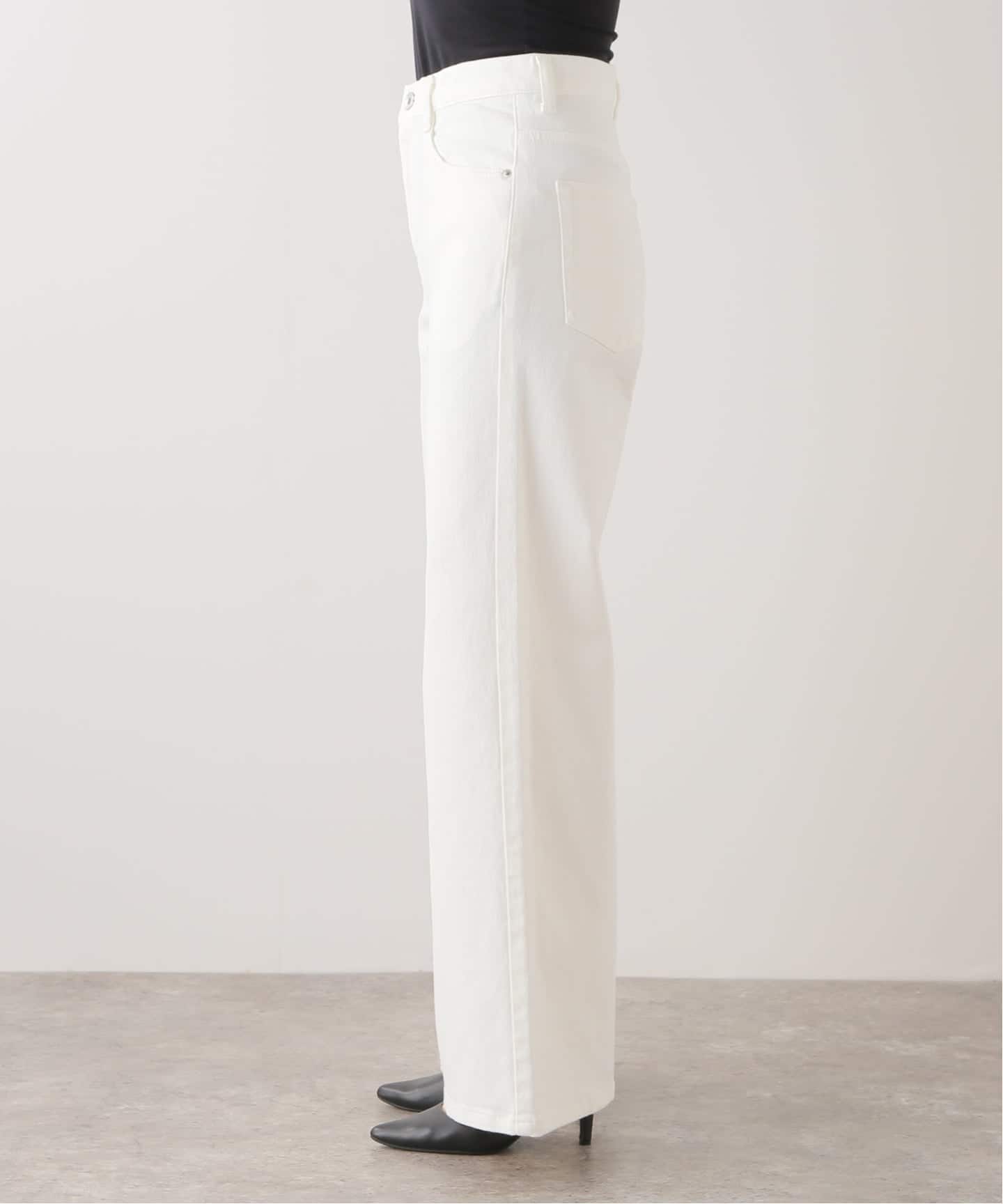 Loose Jeans (white)（デニムパンツ・ジーンズ）｜Deuxieme Classe