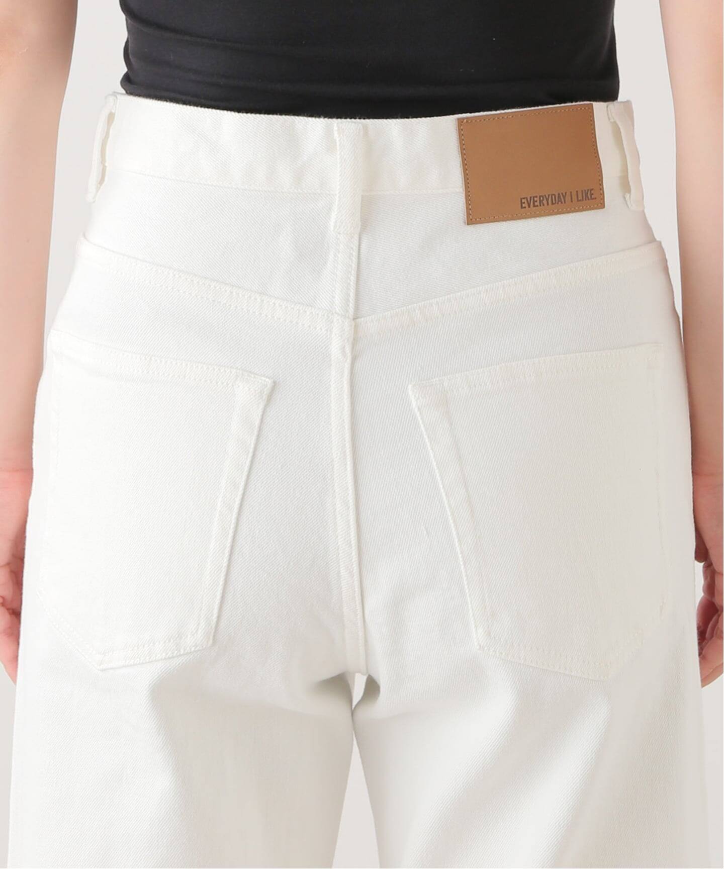 Loose Jeans (white)（デニムパンツ・ジーンズ）｜Deuxieme Classe