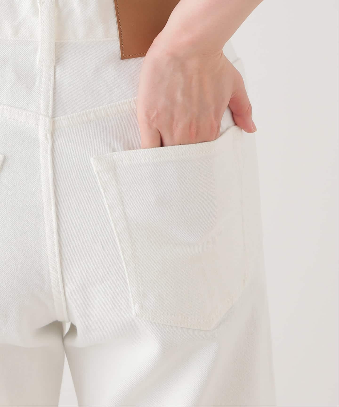 Loose Jeans (white)（デニムパンツ・ジーンズ）｜Deuxieme Classe